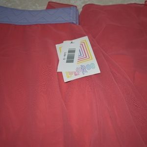 Lularoe Lola Skirt Coral Purple New Summer